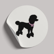 Tosa Canina Silhueta Moderna Clássica Redonda