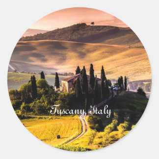 Adesivo Toscana, Itália - fotografia de paisagem