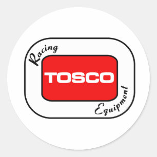 Adesivo TOSCO que compete o equipamento
