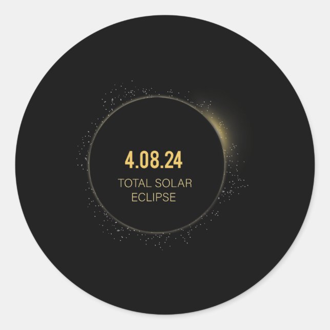 Adesivo Total 04 08 24 Eclipse Solar Total 2024 5 (Frente)