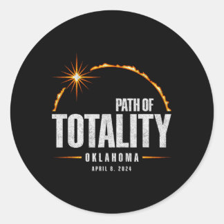 Adesivo Total de Eclipse Solar Oklahoma - Total Eclipse 20