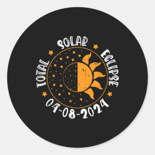 Adesivo Total do Eclipse Solar Total da Sun abril 8 2024
