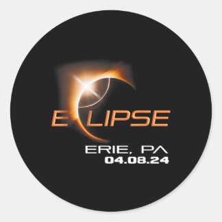 Adesivo Total Solar Eclipse Erie Pensilvânia