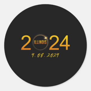 Adesivo Totalidade 08 de abril de Illinois Total Eclipse S