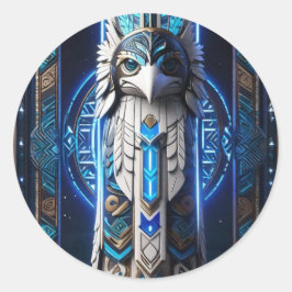 Adesivo Totalidade Azul Branco Raven