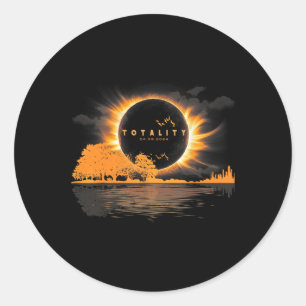 Adesivo Totalidade do Violão 04 08 24 Eclipse Solar Total