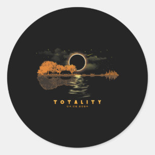 Adesivo Totalidade do Violão 04 08 24 Eclipse Solar Total 