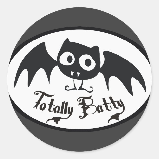 Adesivo Totalmente Batty (Frente)