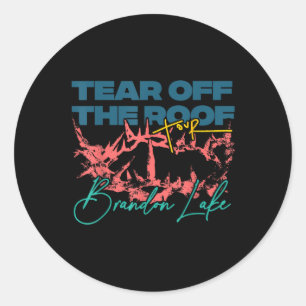 Adesivo Totr Tear Off Roof Merch Tour V2 Brandon Lake