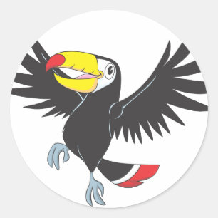 Adesivo Toucan feliz