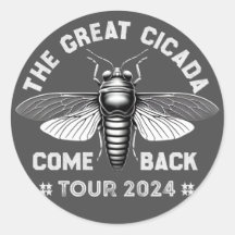 Tour de Comeback Graphic Cicada 2024 Design
