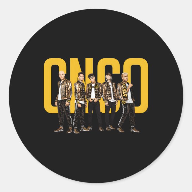 Adesivo Tour Internacional Oficial Cnco (Frente)