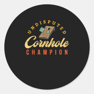 Adesivo Tournament Win Cornhole Champ