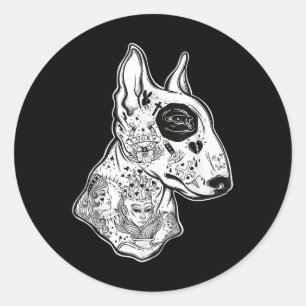 Adesivo Touro Incluso - Velha Tatuagem Escola Engraçada T