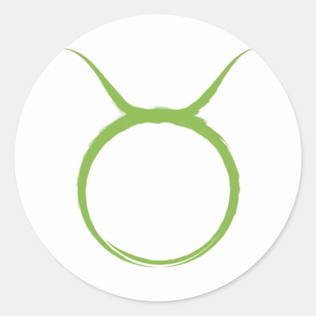 Adesivo Touro Touro Abril Maio Astrologia Zodíaco Festa (Frente)