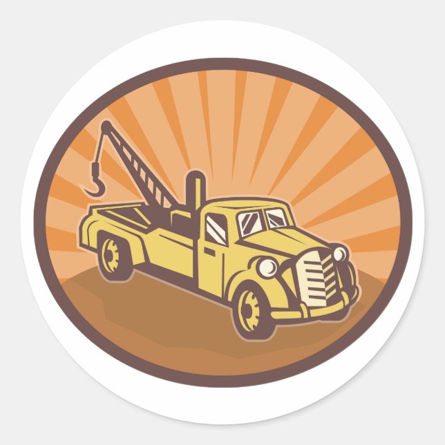Adesivo Tow Truck Stickers (Frente)
