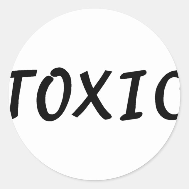 Adesivo Tóxico (Frente)