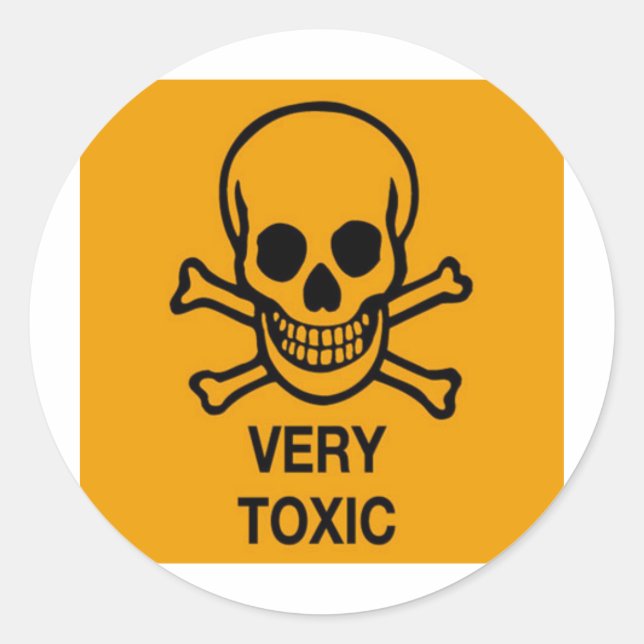 Adesivo Tóxico (Frente)