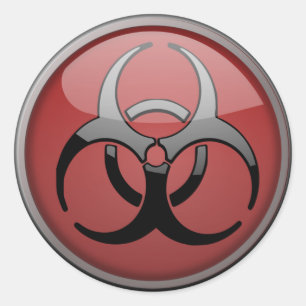 Adesivo Tóxico para BioHazard
