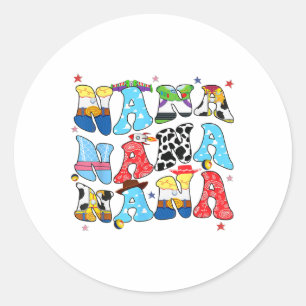 Adesivo Toy Funny Nana Story Vovô Dia de as mães F