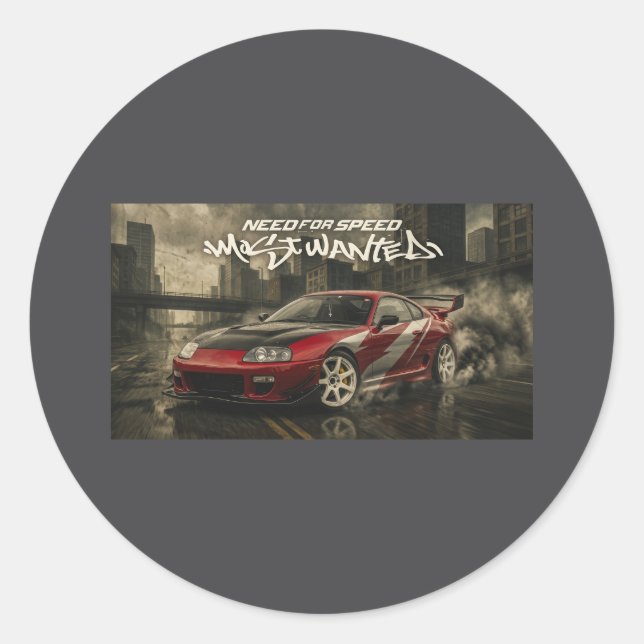 Adesivo Toyota supra (Frente)