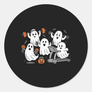 Adesivo Trabalhando Com Malhação De Camisa De Halloween De