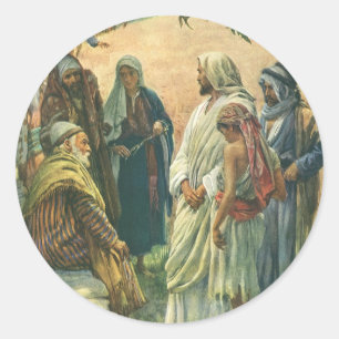 Adesivo Trabalhando no Sábado, Religião Vintage