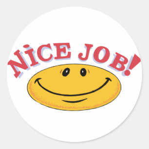 Adesivo Trabalho agradável!