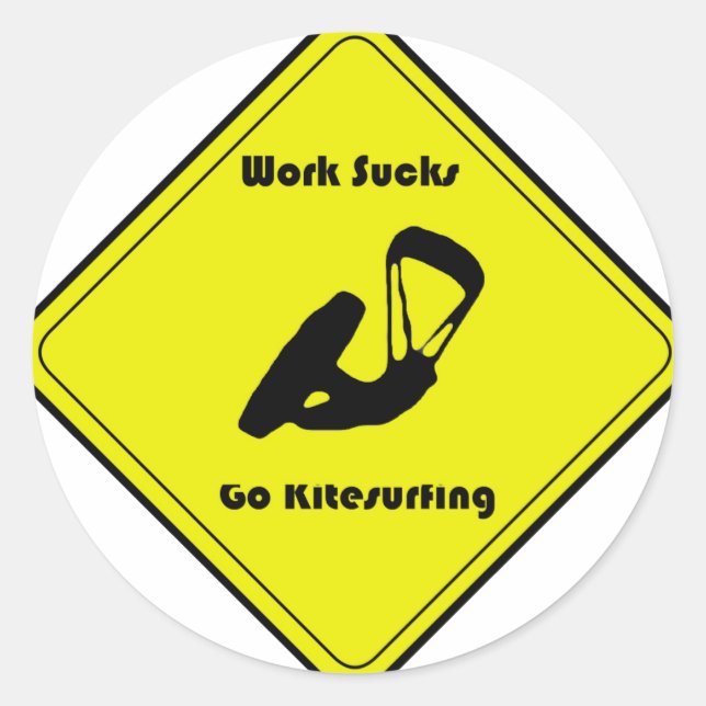 Adesivo Trabalho ainda é uma droga (Frente)