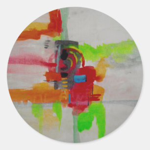 Adesivo Trabalho de arte de Abstrato