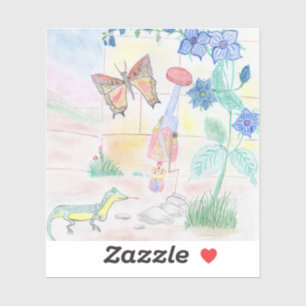 Adesivo Trabalho de arte de Crianças Personalizadas, brinq