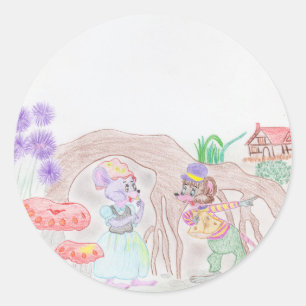 Adesivo Trabalho de arte de Crianças Personalizadas, dois