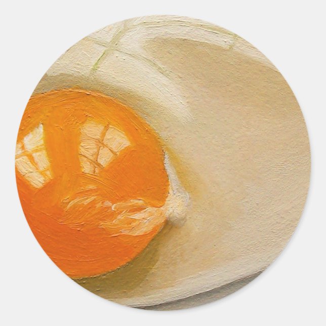 ADESIVO TRABALHO DE ARTE DE REALISMO DE OVOS BRUTOS (Frente)