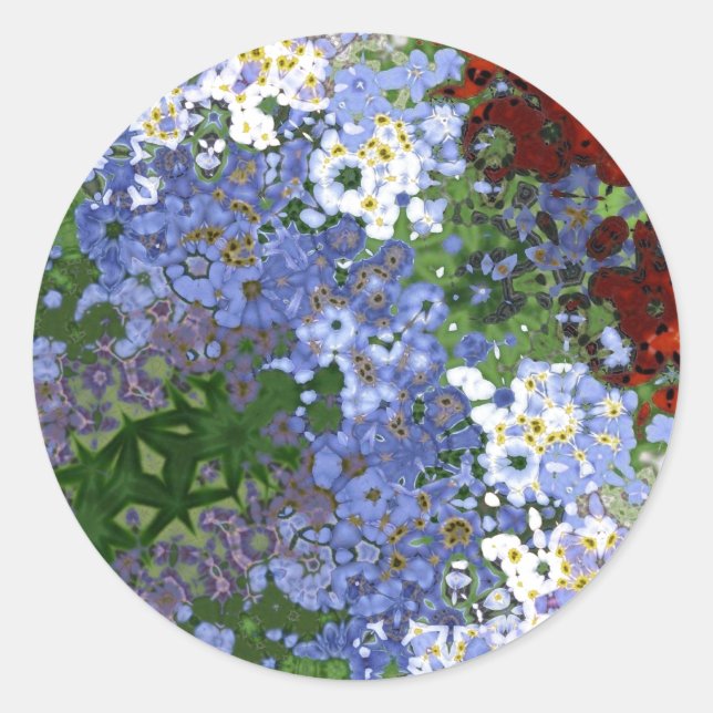 Adesivo Trabalho de arte de superfície abstrato moderna -  (Frente)