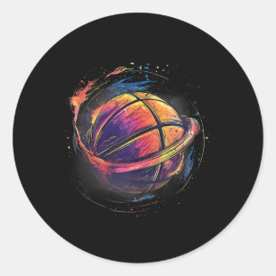 Adesivo Trabalho de arte Dra de basquetebol de basquetebol