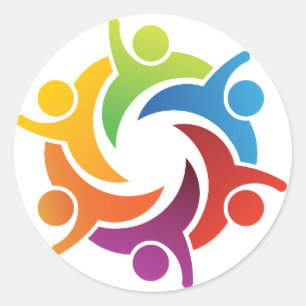 Adesivo Trabalho em equipe Sticker - SRF