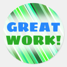 "TRABALHO EXCELENTE!" + Várias Sombras de faixas v