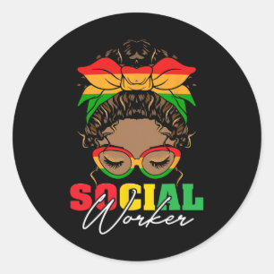 Adesivo Trabalho Social Mês de História Negra