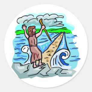 Adesivo Trabalhos de arte cristãos divisores do Mar