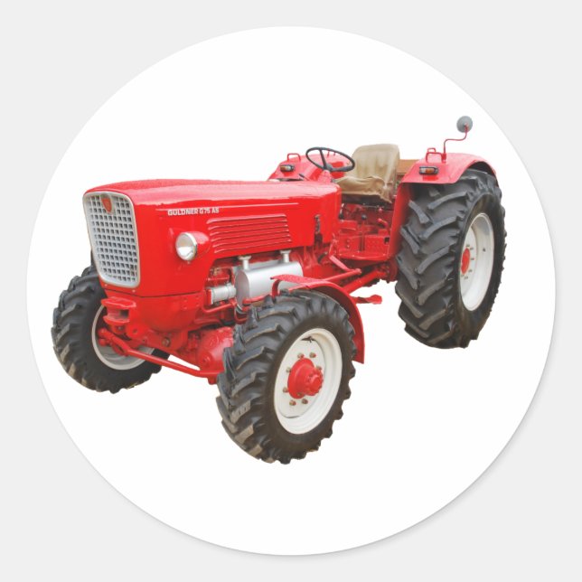 Adesivo Tractor velho Güldner g 75 ÁS (Frente)