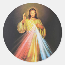 Adesivo Tradicional católico Jesus religioso Compaixão