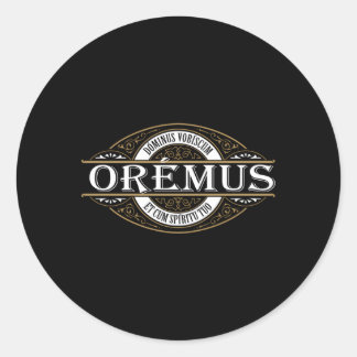 Adesivo Tradicional Massa Latina Oremus Dominus Vobiscum C