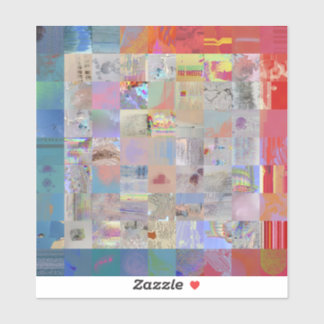 Adesivo Traditional Patchwork Geometric Gift Wrap