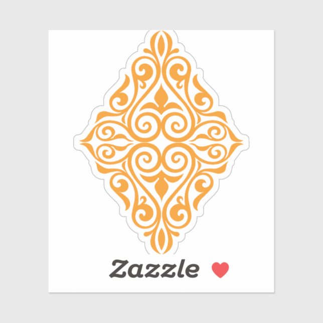 Adesivo Traditional Tattoo Art Inspired Design (Folha)