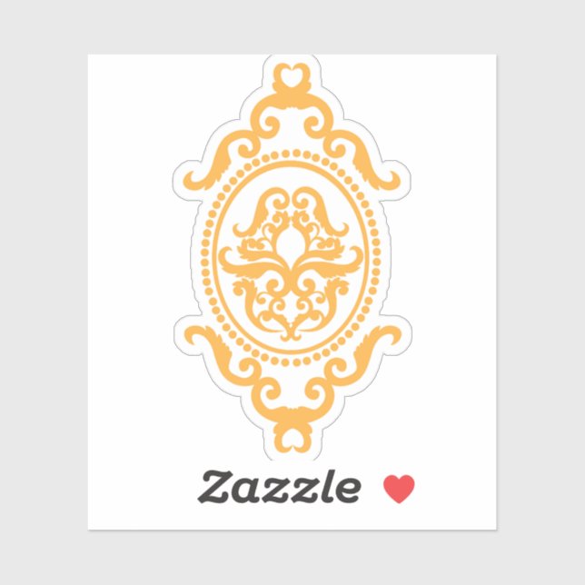 Adesivo Traditional Tattoo Art Inspired Design (Folha)