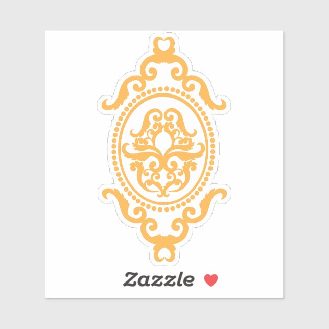 Adesivo Traditional Tattoo Art Inspired Design (Folha)