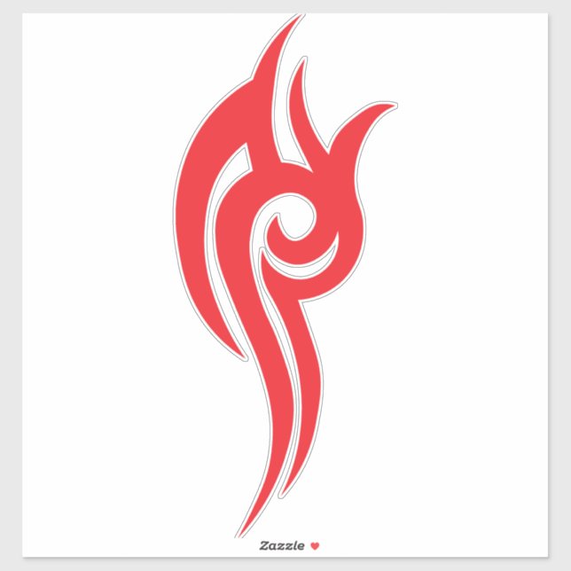 Adesivo Traditional Tattoo Art Inspired Design (Folha)