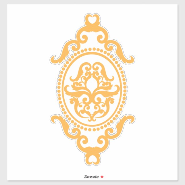 Adesivo Traditional Tattoo Art Inspired Design (Folha)