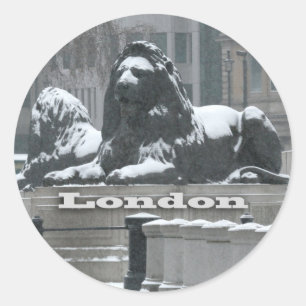 Adesivo Traffic Square London - Neve