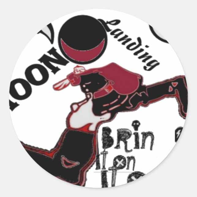 Adesivo Traga-o - Natal e Mashup de Espaço Reproduzíveis (Frente)